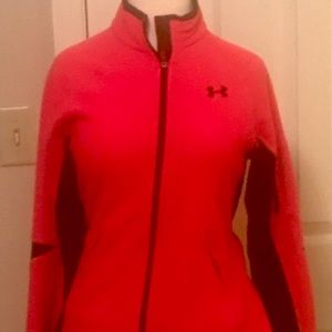 Under Armour Fuschia Polartec Jacket Size: M
